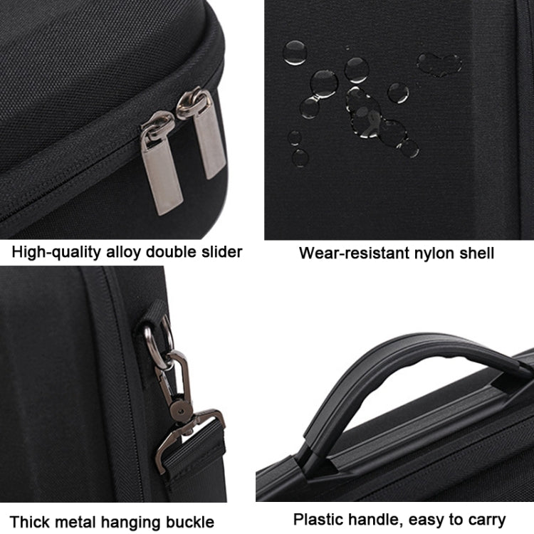 For DJI Mini 3/Mini 3 Pro Drone Storage Bag Box Shoulder Bag Suitcase(Black) - Carry Cases & Bags by PMC Jewellery | Online Shopping South Africa | PMC Jewellery | Buy Now Pay Later Mobicred