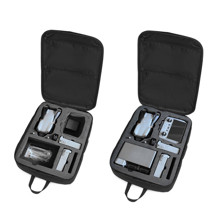 For DJI AIR 3 Storage Bag Backpack Compatible with RC-N2 or RC 2 Remote Control(Black) - Backpacks & Bags by PMC Jewellery | Online Shopping South Africa | PMC Jewellery