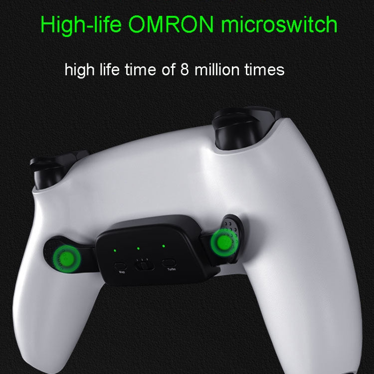 For PS5 Wireless Bluetooth Gamepad With Clip Buttons Cases(White) - free shipping - PMC Jewellery - Order now!