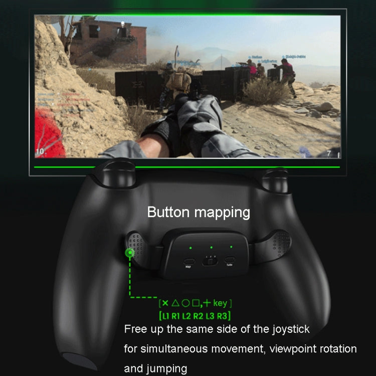 For PS5 Wireless Bluetooth Gamepad With Clip Buttons Cases(White) - free shipping - PMC Jewellery - Order now!