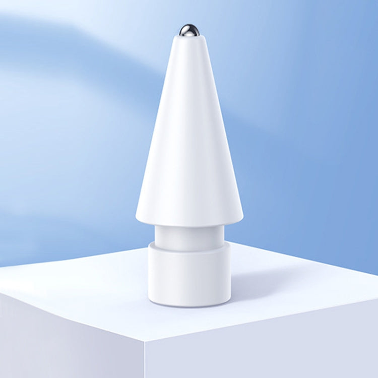 For Apple Pencil 1/2 Generation Modified Metal Wear-Resistant Paper-Like Needle Tube Nib, Color: 3.0 Reform Round Head Silver