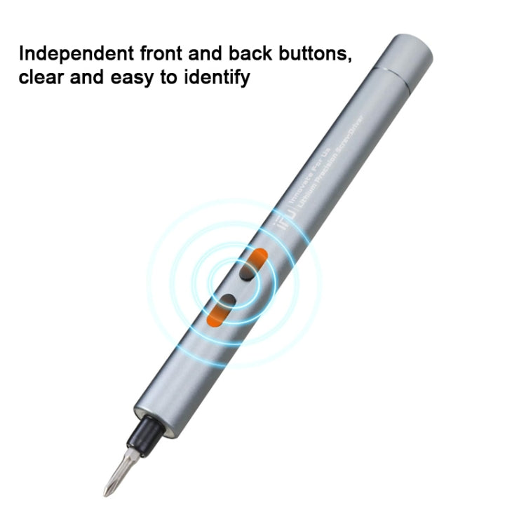 IFu 42-In-1 Electric Screwdriver Set Precisions USB Fast Charging Screw Driver With LED Work Light(D2 Plus)