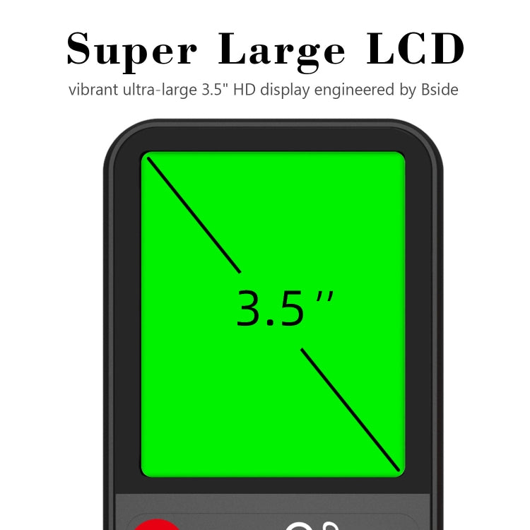 BSIDE ADMS7 Smart Thin Digital Multimeter Counts DC AC Voltmeter, Model: Standard Charging Model