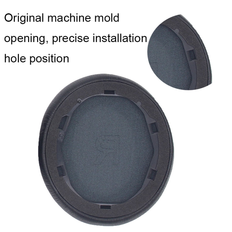 1pair For Anker Soundcore Life Q30 Headphone Leather Case Sponge Earmuffs - Earmuff & Pad by PMC Jewellery | Online Shopping South Africa | PMC Jewellery | Buy Now Pay Later Mobicred