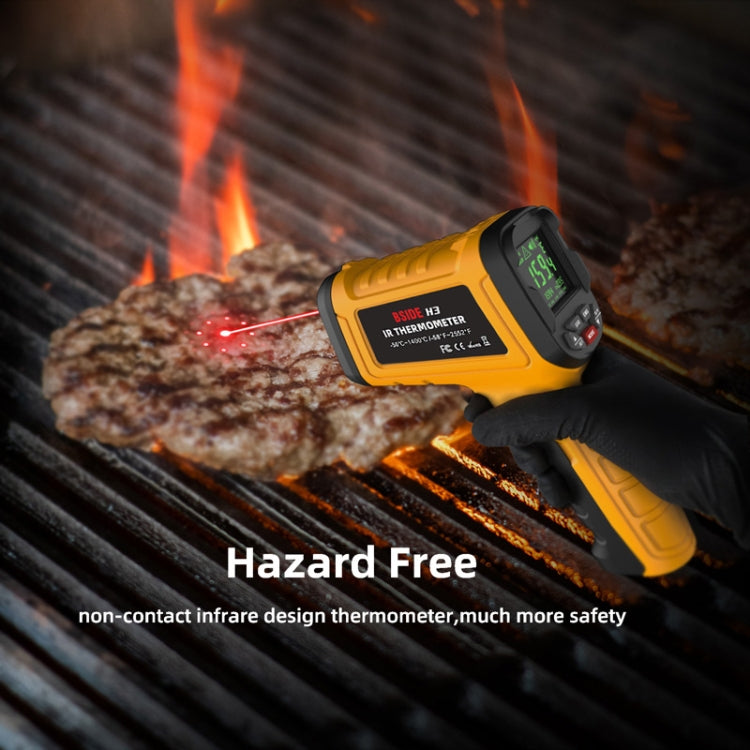 BSIDE H3 High Temperature Infrared Thermometer Handheld Non-Contact Thermometer - free shipping - PMC Jewellery - Order now!