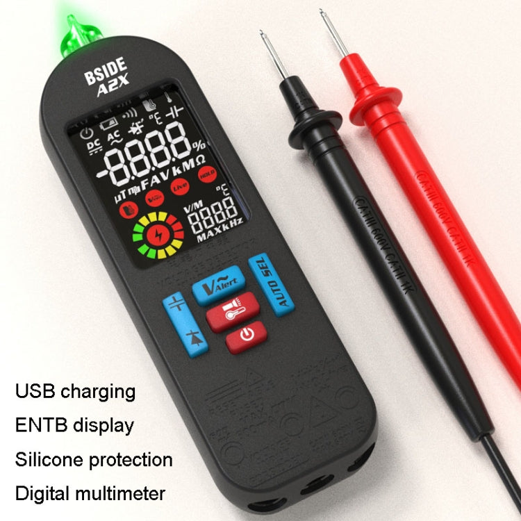 BSIDE A2X Charging Model Mini Digital Pen Auto Ranging Multimeter - free shipping - PMC Jewellery - Order now!