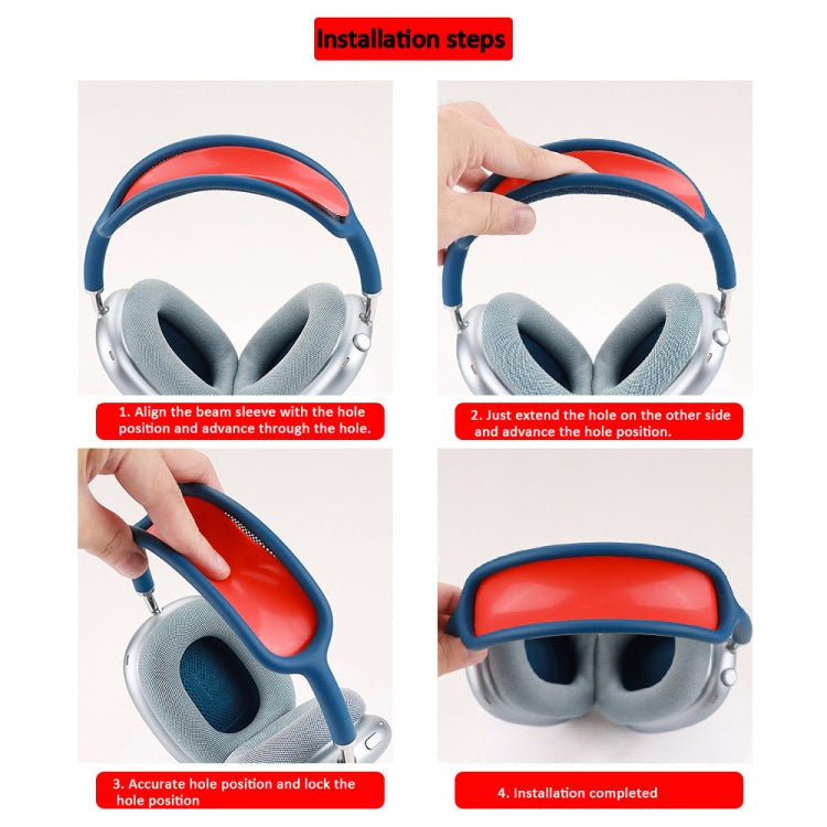 For AirPods Max Headphones Spar Caps Replacement Part(Transparent) - Earmuff & Pad by PMC TechLife | Online Shopping South Africa | PMC TechLife | Buy Now Pay Later Mobicred