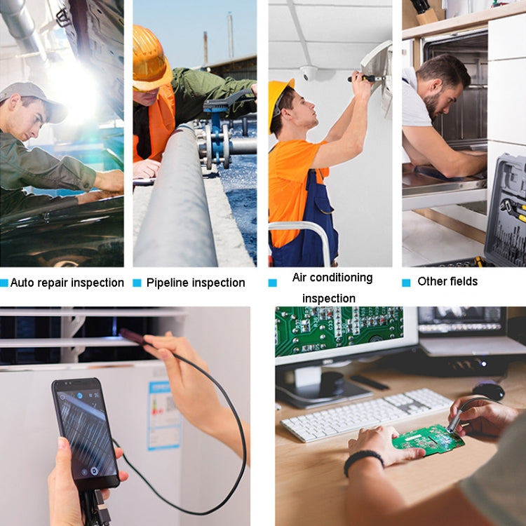 Teslong NTC125 5M 3 In 1 USB Phone Borescope For Auto Repair 500W Pixel Auto Focus - free shipping - PMC Jewellery - Order now!