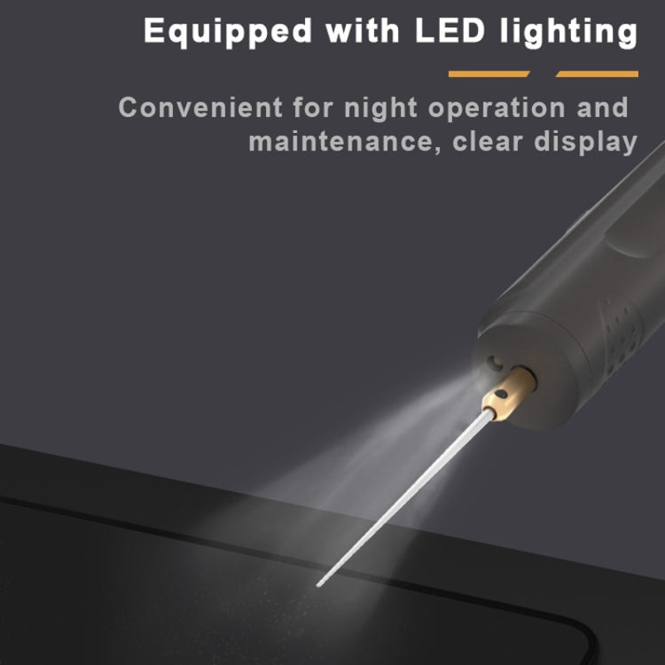 BAKU BK-R12 Electric Glue Remover Phone Repair OCA Glue Removing Tool With Light - free shipping - PMC TechLife - Order now!