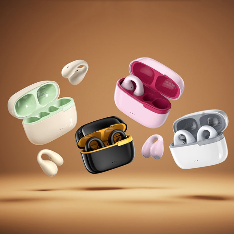 REMAX CozyBuds W11 Ear Clip Sports Earphone Bluetooth Phone Wireless Earphone(White)