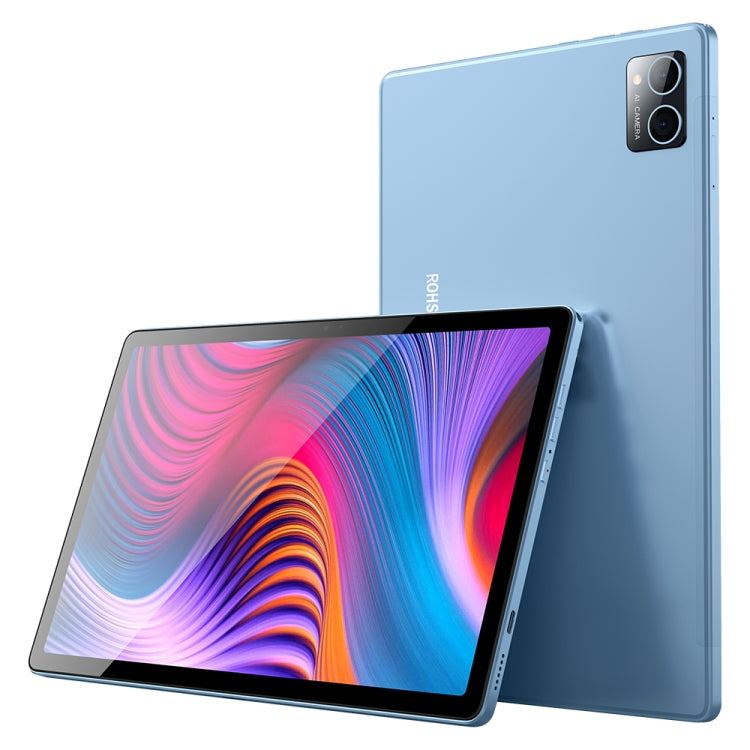 BDF P60 4G LTE Tablet PC, 10.36 inch, 8GB+128GB, Android 11.0 MTK6762 Octa Core, Support Dual SIM & Bluetooth & WiFi, EU Plug(Sky Blue)