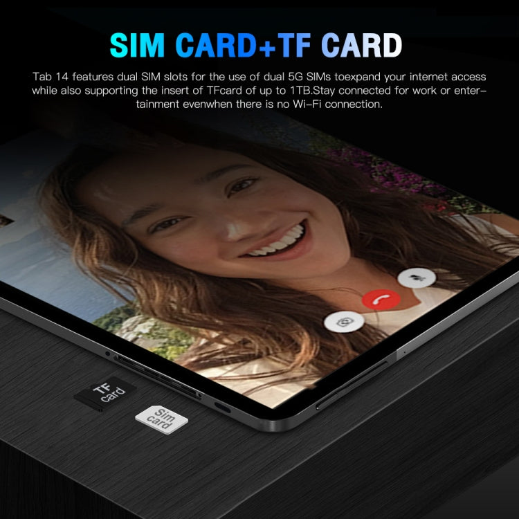 Tab14 / P14 Phone Call Tablet, 1GB+16GB, 8.0 inch Screen, Face Identification, Android 5.0 MTK6582 Quad Core, Network: 3G, GPS, OTG(Purple) - 7.0-8.0 inch by PMC TechLife | Online Shopping South Africa | PMC TechLife