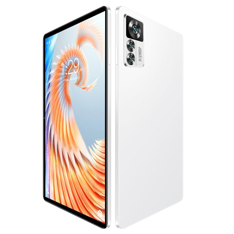 12S Pro 4G LTE Tablet PC, 10.1 inch, 4GB+64GB, Android 8.1 MTK6755 Octa-core 2.0GHz, Support Dual SIM / WiFi / Bluetooth / GPS (White) - 10.1 inch by PMC Jewellery | Online Shopping South Africa | PMC Jewellery