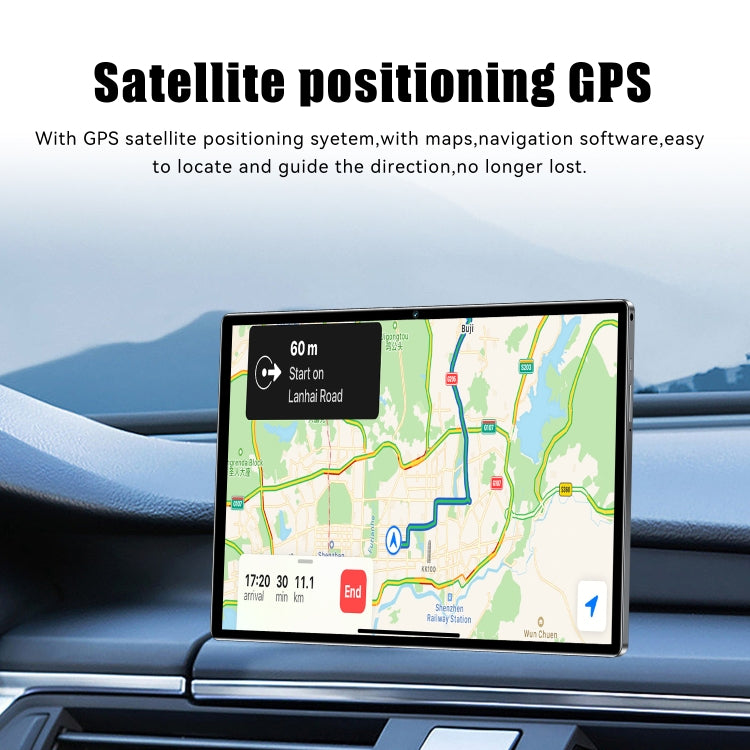 20S Pro 3G Phone Call Tablet PC, 10.1 inch, 2GB+32GB, Android 7.0 MTK6735 Quad-core 1.3GHz, Support Dual SIM / WiFi / Bluetooth / GPS (Black) - 10.1 inch by PMC Jewellery | Online Shopping South Africa | PMC Jewellery