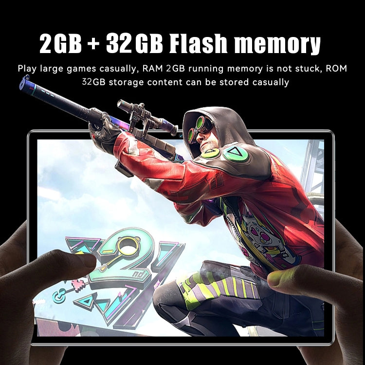 20S Pro 3G Phone Call Tablet PC, 10.1 inch, 2GB+32GB, Android 7.0 MTK6735 Quad-core 1.3GHz, Support Dual SIM / WiFi / Bluetooth / GPS (Black) - 10.1 inch by PMC Jewellery | Online Shopping South Africa | PMC Jewellery
