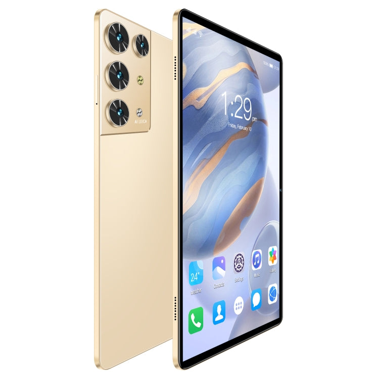 S30 Pro 4G LTE Tablet PC, 10.1 inch, 4GB+64GB, Android 8.1 MTK6755 Octa-core 2.0GHz, Support Dual SIM / WiFi / Bluetooth / GPS(Gold) - 10.1 inch by PMC Jewellery | Online Shopping South Africa | PMC Jewellery