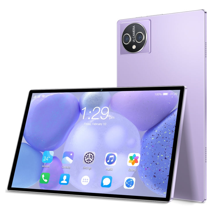 X15 4G LTE Tablet PC, 10.1 inch, 4GB+64GB, Android 8.1 MTK6755 Octa-core 2.0GHz, Support Dual SIM / WiFi / Bluetooth / GPS (Purple) - 10.1 inch by PMC Jewellery | Online Shopping South Africa | PMC Jewellery