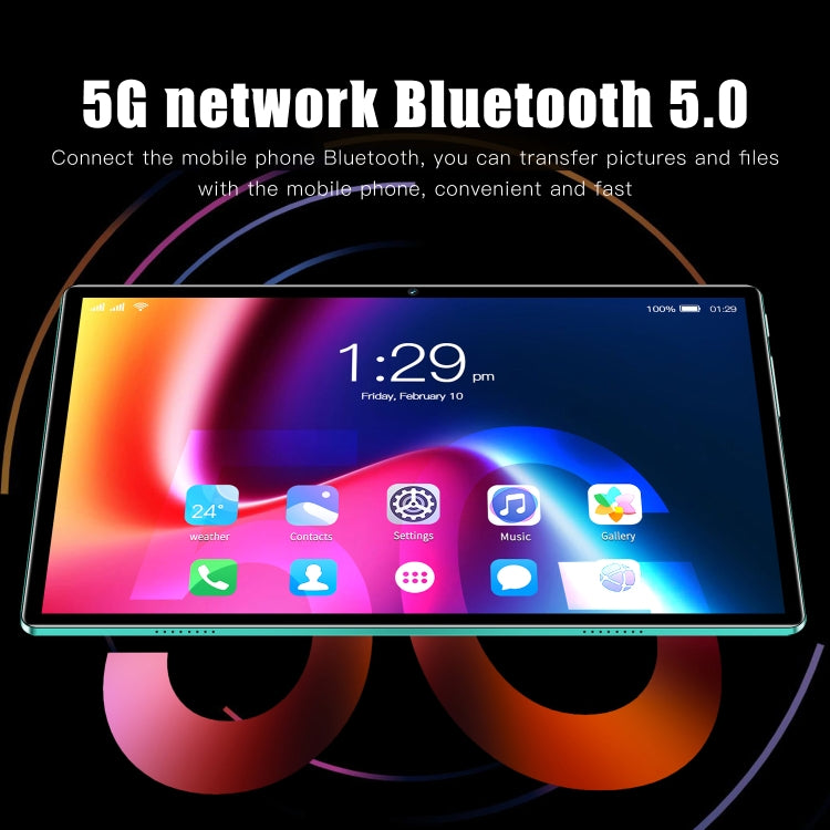 X90 4G LTE Tablet PC, 10.1 inch, 4GB+64GB, Android 8.1 MTK6755 Octa-core 2.0GHz, Support Dual SIM / WiFi / Bluetooth / GPS (Green) - Others by PMC Jewellery | Online Shopping South Africa | PMC Jewellery | Buy Now Pay Later Mobicred