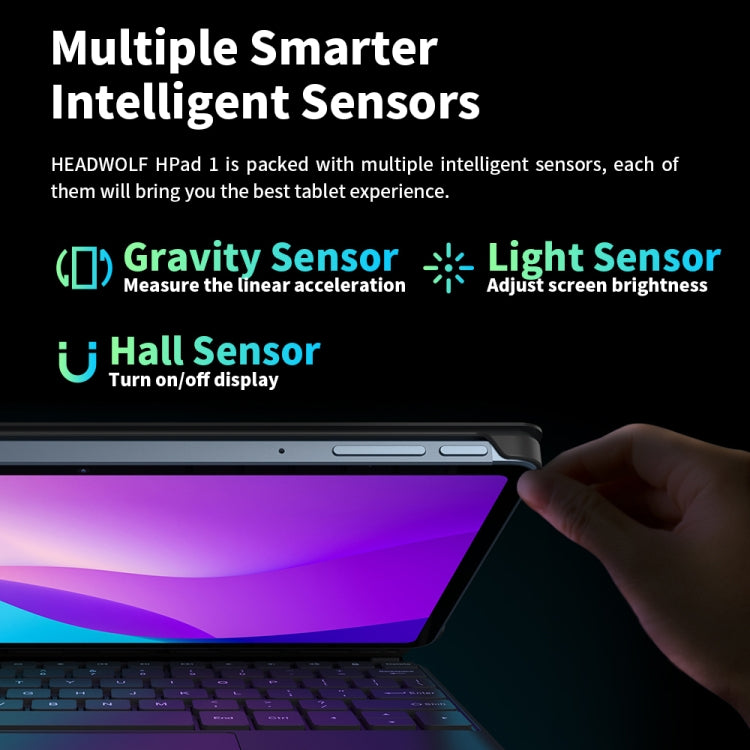 HEADWOLF Hpad1 4G LTE, 10.4 inch, 8GB+128GB, Android 11 Unisoc T618 Octa Core up to 2.0GHz, Support Dual SIM & WiFi & Bluetooth, Global Version with Google Play, US Plug(Grey) - free shipping - PMC Jewellery - Order now!