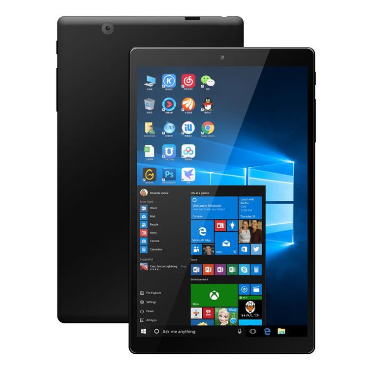 HSD8001 Tablet PC, 8 inch 2.5D Screen, 4GB+64GB, Windows 10, Intel Atom Z8300 Quad Core, Support TF Card & HDMI & Bluetooth & Dual WiFi, US Plug(Black) - Other by PMC TechLife | Online Shopping South Africa | PMC TechLife
