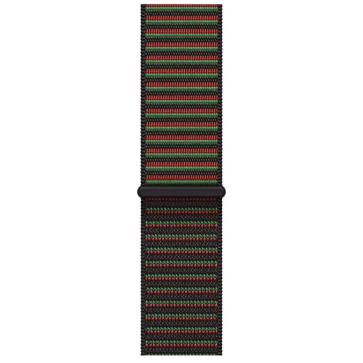 For Apple Watch 46mm / 49mm / 45mm / 44mm Simple Fashion Nylon Watch Band with Magic Stick(Black Unity)
