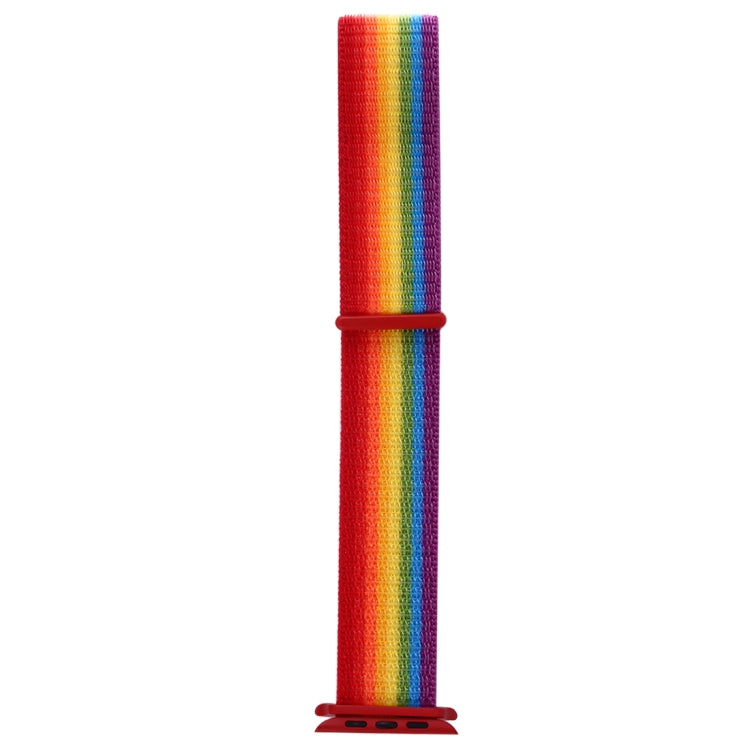For Apple Watch 46mm / 49mm / 45mm / 44mm Simple Fashion Nylon Watch Band with Magic Stick(Colour)