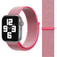 For Apple Watch 46mm / 49mm / 45mm / 44mm Simple Fashion Nylon Watch Band with Magic Stick(Pink) - Watch Bands by PMC TechLife | Online Shopping South Africa | PMC TechLife | Buy Now Pay Later Mobicred
