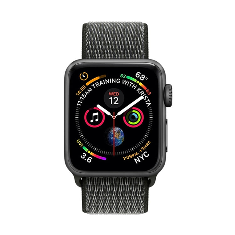 For Apple Watch 46mm / 49mm / 45mm / 44mm Simple Fashion Nylon Watch Band with Magic Stick(Grey) - Watch Bands by PMC TechLife | Online Shopping South Africa | PMC TechLife | Buy Now Pay Later Mobicred