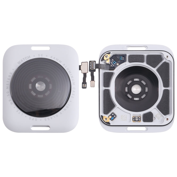 For Apple Watch SE 2022 44mm LTE Edition Rear Housing Glass Cover with Cable (Silver) - Back Cover by PMC TechLife | Online Shopping South Africa | PMC TechLife | Buy Now Pay Later Mobicred