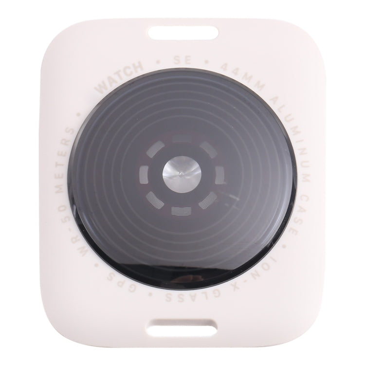For Apple Watch SE 2022 44mm GPS Edition Rear Housing Glass Cover (Aurora)