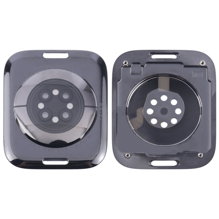 For Apple Watch Series 9 45mm Rear Housing Glass Cover(Black) - Back Cover by PMC TechLife | Online Shopping South Africa | PMC TechLife