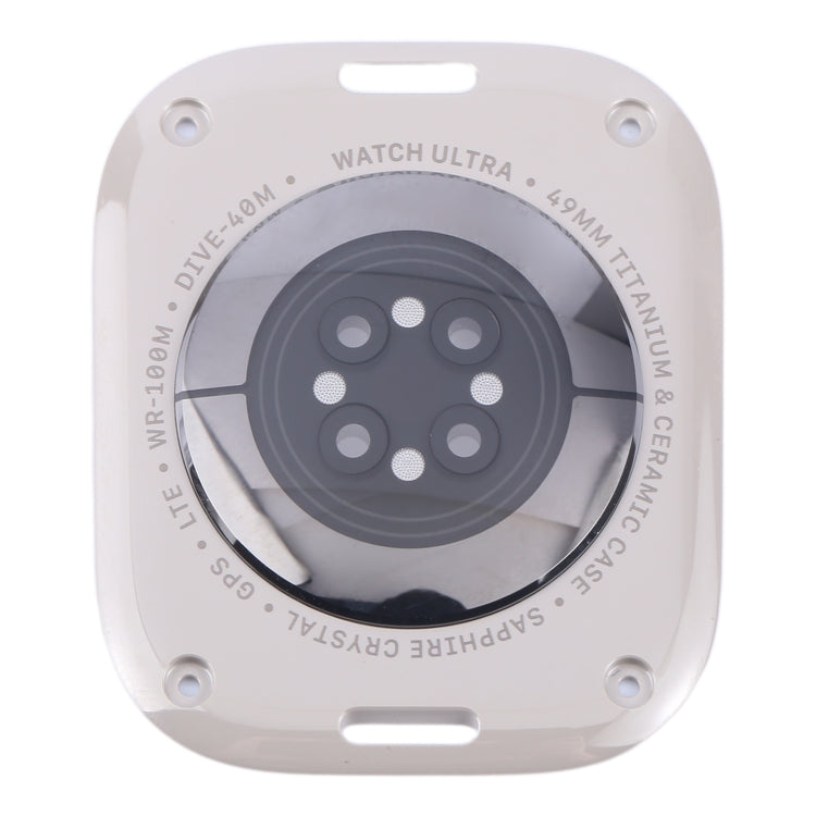 For Apple Watch Series Ultra 1/ 2 49mm Original Rear Housing Glass Cover(Silver) - free shipping - PMC TechLife - Order now!