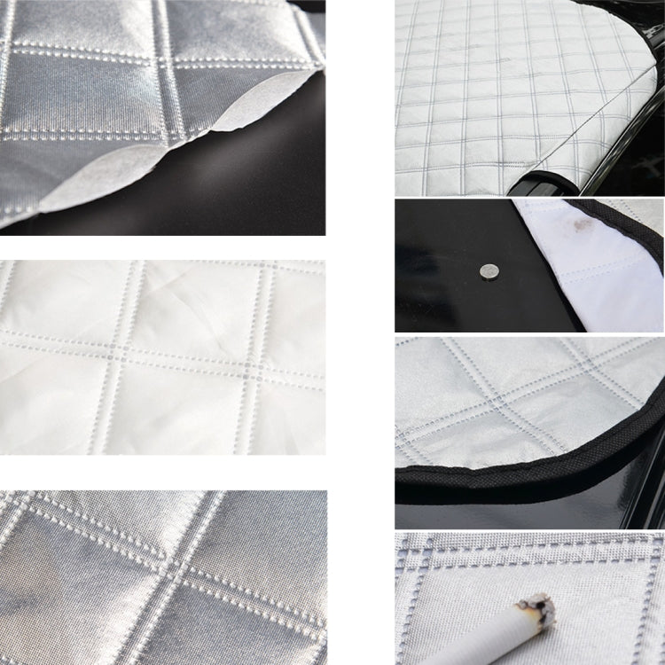 Automobile Front Windshield Cover Snow Cover Plus Cotton Car Windshield Sun Shade Winter Car Snow Shield Cover, Random Color Delivery - PE Material by PMC TechLife | Online Shopping South Africa | PMC TechLife | Buy Now Pay Later Mobicred