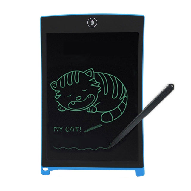Howshow 8.5 inch LCD Pressure Sensing E-Note Paperless Writing Tablet / Writing Board (Blue)