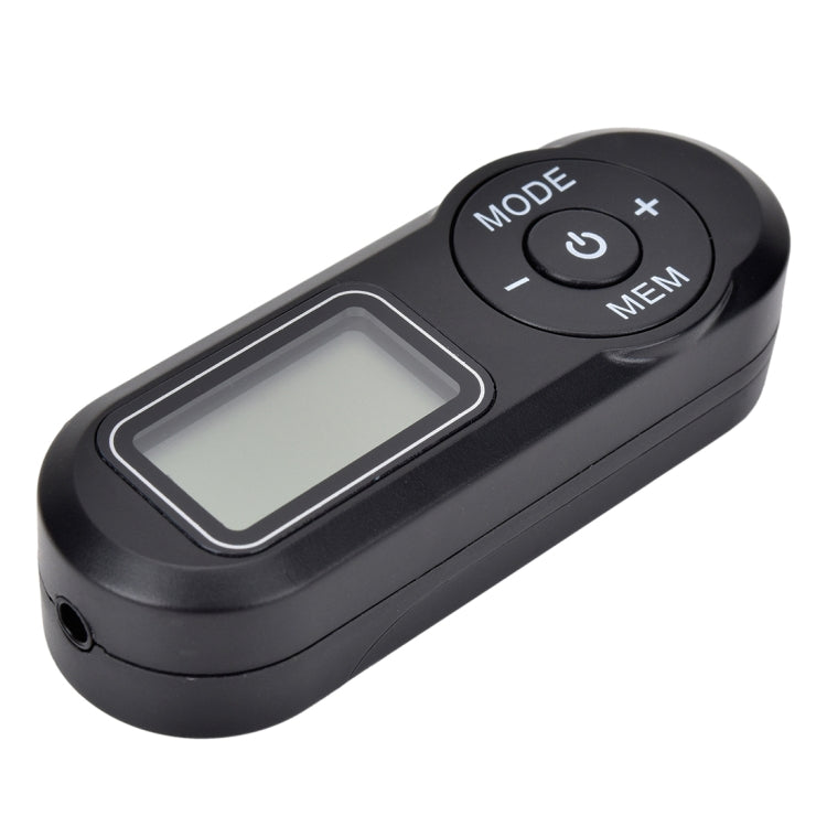 HRD-727 Portable LCD Display DSP FM Radio with Headset (Black) - Radio Player by PMC TechLife | Online Shopping South Africa | PMC TechLife