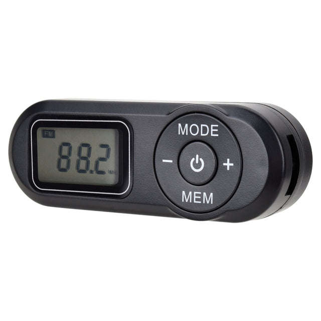 HRD-727 Portable LCD Display DSP FM Radio with Headset (Black)