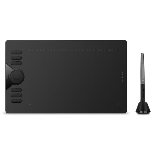 HUION HS610 5080 LPI Touch Ring Art Drawing Tablet for Fun, with Battery-free Pen & Pen Holder - free shipping - PMC Jewellery - Order now!