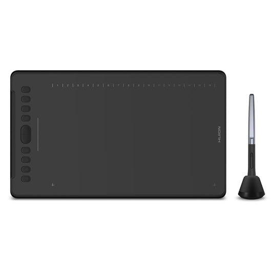 HUION H1161 5080 LPI Touch Strip Art Drawing Tablet for Fun, with Battery-free Pen & Pen Holder - free shipping - PMC Jewellery - Order now!