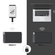 HUION Q620M 5080 LPI Wireless Art Drawing Tablet for Fun, with Battery-free Pen & Pen Holder