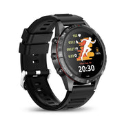 HAMTOD 1.6 inch Water-resistant Smart Watch, Support Bluetooth Call / Heart Rate / Blood Oxygen Monitoring / NFC (Black)