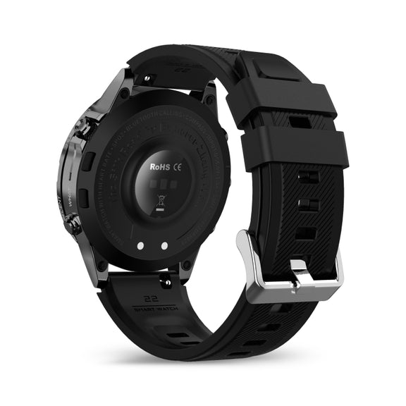 HAMTOD 1.6 inch Water-resistant Smart Watch, Support Bluetooth Call / Heart Rate / Blood Oxygen Monitoring / NFC (Black)