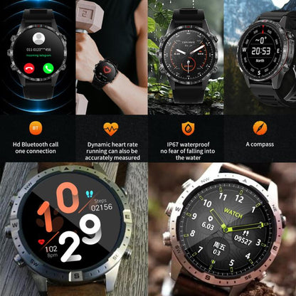 HAMTOD 1.6 inch Waterproof Smart Watch, Support Bluetooth Call / Heart Rate / Blood Oxygen Monitoring / NFC (Black) - free shipping - PMC Jewellery - Order now!
