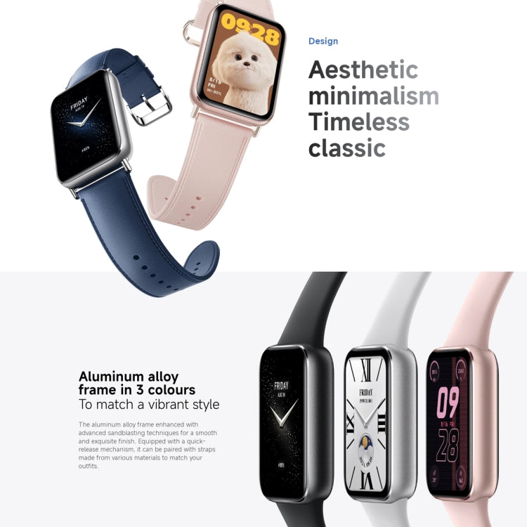 Original Xiaomi Smart Band 9 Pro 1.74 inch AMOLED Screen 5ATM Water-resistant Smart Watch, Support Blood Oxygen / Heart Rate Monitor (Black)