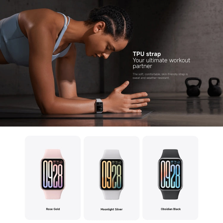 Original Xiaomi Smart Band 9 Pro 1.74 inch AMOLED Screen 5ATM Water-resistant Smart Watch, Support Blood Oxygen / Heart Rate Monitor (Black)