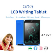 Portable 8.5 inch LCD Writing Tablet Drawing Graffiti Electronic Handwriting Pad Message Graphics Board Draft Paper with Writing Pen(Green)