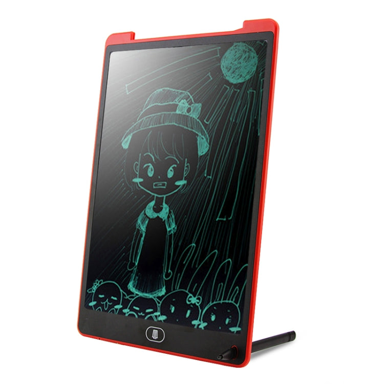 Portable 12 inch LCD Writing Tablet Drawing Graffiti Electronic Handwriting Pad Message Graphics Board Draft Paper with Writing Pen(Red) - free shipping - PMc TechLife - Order now!