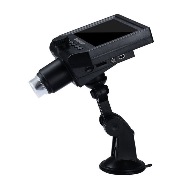 G600 600X 3.6MP 4.3 inch HD LCD Display USB Charging Portable Digital Microscope with LED Light, Support Micro SD Card(64GB Max), US Plug, AC 100-240V - free shipping - PMC TechLife - Order now!