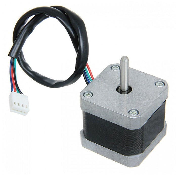 Nema 17, 42 BYG Shaft-reversed Stepper Motor - Parts by PMC TechLife | Online Shopping South Africa | PMC TechLife | Buy Now Pay Later Mobicred