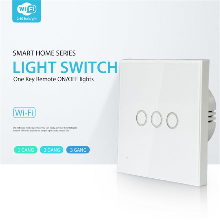 NEO NAS-SC03W Wireless WiFi EU Smart Light Control Switch 3Gang - free shipping - PMC Jewellery - Order now!