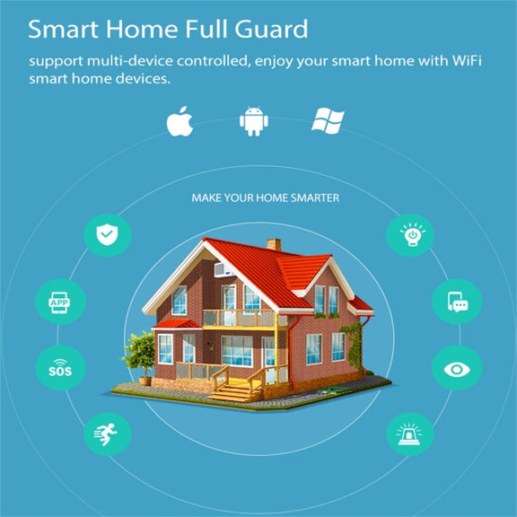 NEO NAS-SC03W Wireless WiFi EU Smart Light Control Switch 3Gang
